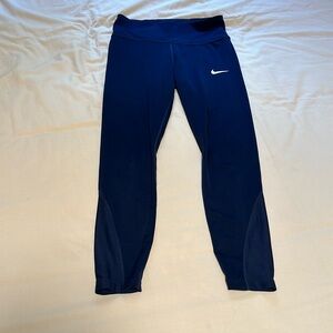 Nike Navy Blue Full Length Leggings